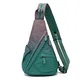 KL928 Canvas Sling Bag Rucksack Damen und Herren – Schulterrucksack Umhängetasche Crossbag Verstellbarem Schultergurt Perfekt für Outdoorsport, Wandern, Radfahren, Bergsteigen, Reisen