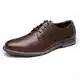 Bruno Marc Herren Anzugschuhe Klassischer Business Lederschuhe Schnürhalbschuhe Derby Oxfords Schuhe Dunkelbraun 43 (EUR) SBOX2215M-E