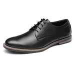 Bruno Marc Herren Anzugschuhe Klassischer Business Lederschuhe Schnürhalbschuhe Derby Oxfords Schuhe (SBOX2215M-E) SCHWARZ (SBOX2215M-E)