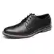 Bruno Marc Herren Anzugschuhe Klassischer Business Lederschuhe Schnürhalbschuhe Derby Oxfords Schuhe SCHWARZ 43 (EUR) SBOX2215M-E