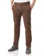 s.Oliver Herren Hose, Chino Hose Slim Fit, Mokka, 32W / 32L