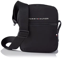 Herren Umhängetasche TH Horizon Mini Reporter Klein, Schwarz (Black), Einheitsgröße