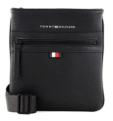 Tommy Hilfiger Herren Umhängetasche Essential PU Mini Crossover rot/schwarz/wei