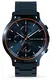 Lilienthal Berlin, Chronograph Blue Orange mit Armband Metal Blue