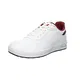 Tommy Hilfiger Herren Modern Cup Lightweight Lea Cupsole Sneaker, weiß, 43 EU