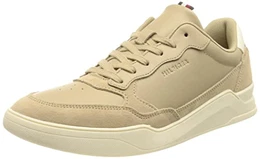 Herren Cupsole Sneaker Elevated Cupsole Leather Mix Schuhe , Beige, 43 EU