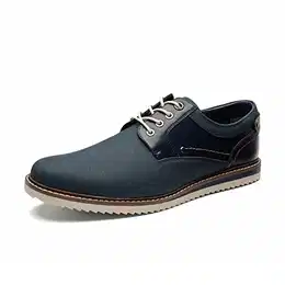 Herren Schn?Rhalbschuhe Klassischer Business Anzugschuhe BLAU 43 (EUR) SBOX2213M-E