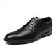 Bruno Marc Herren Anzugschuhe Schnürhalbschuhe Klassischer Business Derby Oxford Hochzeit Schuhe Schnürschuh Lederschuhe SCHWARZ Größe 43 (EUR) SBOX229M-E