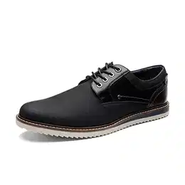 Herren Schn?Rhalbschuhe Klassischer Business Anzugschuhe SCHWARZ 43 (EUR) SBOX2213M-E