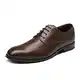 Bruno Marc Herren Anzugschuhe Schnürhalbschuhe Klassischer Business Derby Oxford Hochzeit Schuhe Schnürschuh,Size 41,Dunkel/Braun,SBOX229M-E