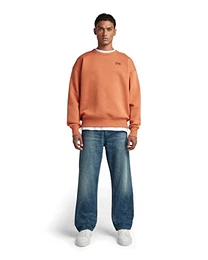 Herren Unisex Core Oversized Sweater, Braun (autumn leaf D21139-C235-8847), L