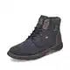 Rieker Herren Schnürstiefel B3343, Männer Stiefel,lose Einlage,wasserdicht,riekerTEX,uebergangsschuhe,schnürboots,Men's,blau Kombi (15),43 EU / 9 UK
