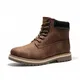 Bruno Marc Winterschuhe Herren Winterstiefel Jungs Warm Gefüttert Schneestiefel Kurzschaft Stiefeletten Arbeit Stiefel Winter Outdoor Trekking Wander Schuhe BRAUN 43 (EUR) SBSB226M-E