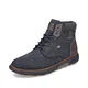 Rieker Herren Schnürstiefeletten B3343, Männer Stiefeletten, lose Einlage, wasserabweisend, riekerTEX,schnürboots,blau Kombi (15),41 EU / 7.5 UK