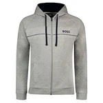 BOSS Herren Authentic H Loungewear Jacket Medium Grey