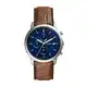 Fossil Herren Quarz-Chronograph Uhr mit Armband MINIMALIST FS5928