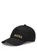 BOSS Herren Cap-Holiday Cap aus Baumwoll-Twill mit verschiedenen Logos Schwarz Stck