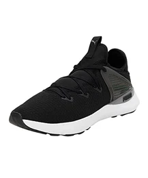 Herren Pure XT Fresh Straßen-Laufschuh, Black-Cool Dark Gray White, 43 EU