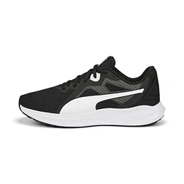 Herren Twitch Runner Fresh Straßen-Laufschuh, Schwarz Schwarz Weiß, 43 EU