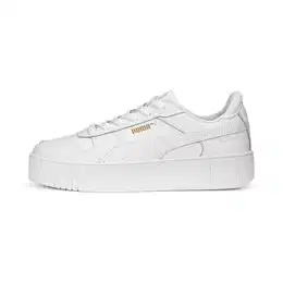 Damen Carina Street Sneaker, White White Gold, 37.5 EU