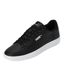 Herren Smash 3.0 L Sneaker, Black Black White, 43 EU