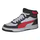 PUMA Herren Rebound Joy Sneaker, White for All time red Black, 43 EU