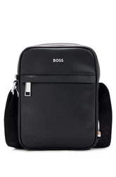 BOSS Umhängetasche Zair_NS zip Reporter Herren schwarz