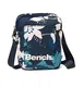 Bench City Girls Damen und Herren Mini Bag Umhängetasche Tasche Handtasche Schultertasche Crossbody-Tasche, blau/weiß, 19 x 14 x 5 cm