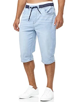 Indicode Herren Jeans Shorts Vasile Blau Indicode Herren Jeans Shorts Vasile Blau