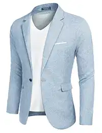Herren Blazer Sakko Dünne Elegante Leicht Stretch Sportsakko übergröße