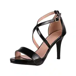 Sandali Tacchi Alti Donna Con Plateau - Stiletto Aperto Alla Moda