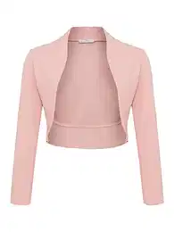 Weisse Strickjacke Damen Hotouch Damen Bolero Elegante