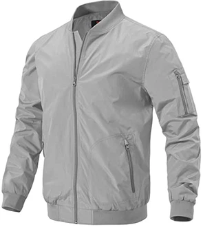 donhobo Herren Bomberjacke Leichte Übergangsjacke Fliegerjacke Blouson donhobo Herren Bomberjacke Leichte Übergangsjacke Fliegerjacke Blouson