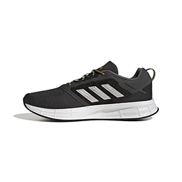 Herren Duramo Protect Sneaker, Carbon/Matte Silver/Beam Yellow, 45 1/3 EU
