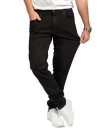 Performance Jeans für Herren in Regular Fit mit Stretch (Schwarz Denim 32W/32L) - Sehr Komfortable und Bequeme Regular Fit Stretch Jeans für Männer - Herren Jeans für Arbeit & Freizeit