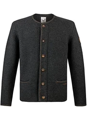 Herren Jacke Amaro Strickjacke, anthrazit, 52
