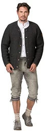 Herren Jacke Amaro Strickjacke, anthrazit, 54