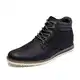 Bruno Marc Herren Schwarz Stiefel Chukka Boots Motorrad Freizeitstiefel Klassische Stiefel SCHWARZ 43 (EUR) SBBO227M-E