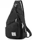 Z2PAK Umhängetasche für Herren, Umhängetasche, Schultertasche, Nylon, für Reisen, Fitnessstudio, Sport, Wandern(BLACK)