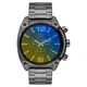 Diesel Herren Quarz-Chronograph Uhr mit Armband Overflow DZ4616