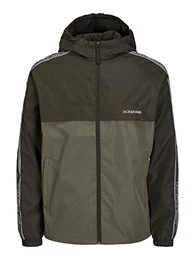 Men's JJCLARK Light Jacket Jacke, Dusty Olive, S
