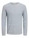 JACK & JONES Men's JJTHEODOR Spring Knit Crew Neck Strickpullover, Flint Stone, M