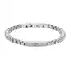 Emporio Armani Armband Für Männer Essential, Länge: 175-195mm, Breite: 6mm, Höhe: 5mm Silber Edelstahlarmband, EGS2923040