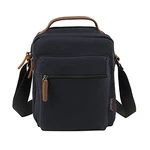 Ynport Crefreak Herren Canvas Umhängetasche Lässige Arbeitstasche mit Griff oben Tiefes Blau