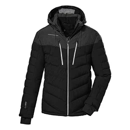 Herren Ksw 115 Mn Qltd Jckt Skijacke Jacke in Daunenoptik mit abzippbarer Kapuze und Schneefang, Schwarz, XXL EU