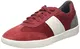 Geox Herren U RIETI Sneaker, DK RED/DK Stone, 43 EU