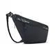 Tibroni Multi-Pocket Schultertasche, Sling Crossbody Bag, Mini Umhängetaschen, Herrentasche Klein, Wasserfeste Bauchtasche mit Reflexstreifen, Anti-Diebstahl Brusttasche für Herren (Schwarz)