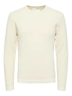 SELECTED HOMME Pullover Creme SELECTED HOMME Pullover Creme