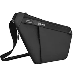 Schultertasche,Anti-Diebstahl Sling Bag,Schultertasche Herren Klein,Umhängetasche,Brusttasche,Herrentasche Klein,Crossbody Tasche Herren
