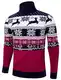 AIDEAONE Herren Pullover Rollkragen Turtleneck Strickpullover Stehkragen Sweater Warme Pullover Feinstrick Rollkragenpullover